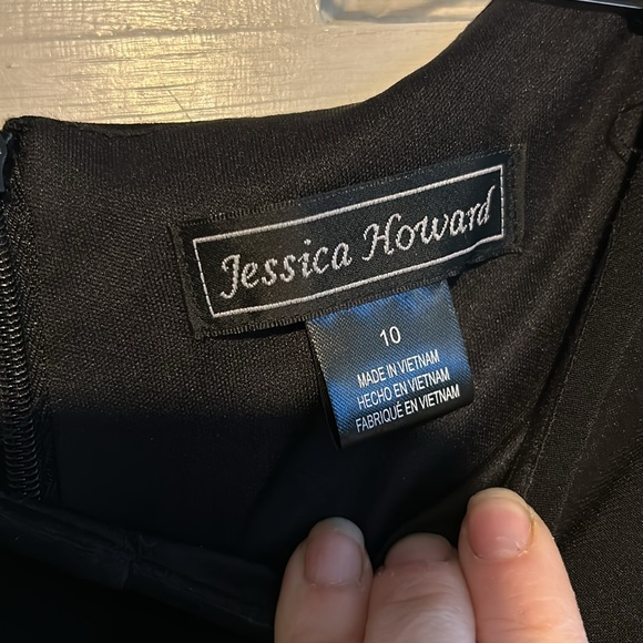 Black midi dress - Picture 6 of 9